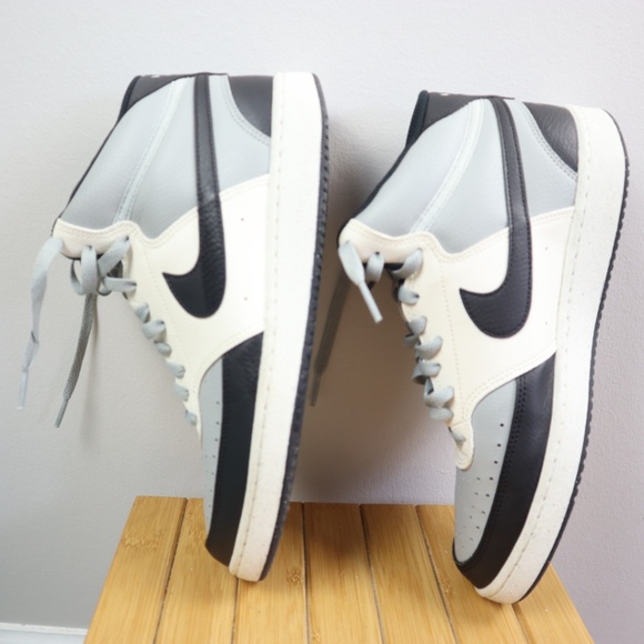 Nike Court Vision Mid – Black/Grey – Excellent Condition – Men’s 8.5 - Picture 6 of 7